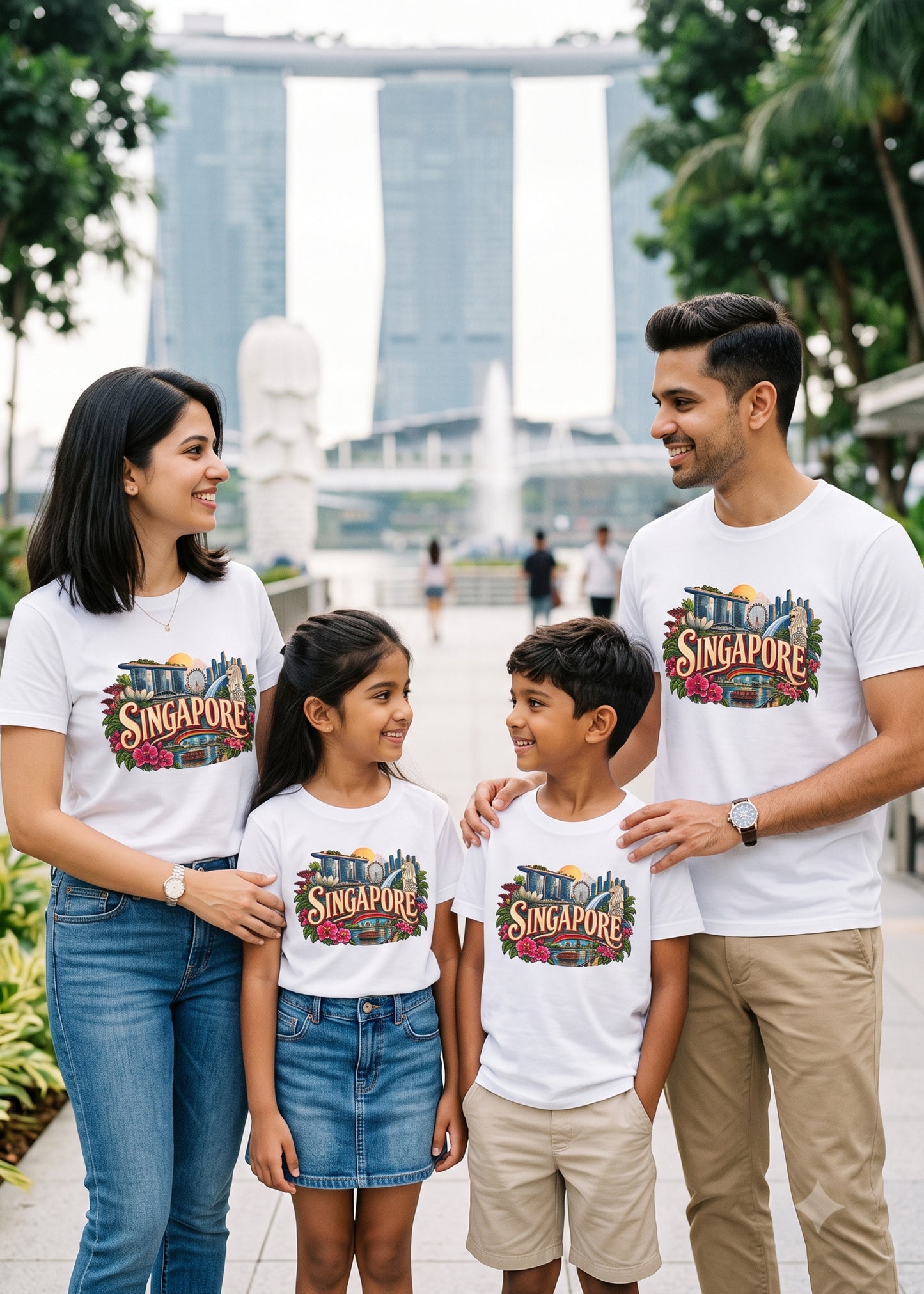 Singapore Family Tshirt