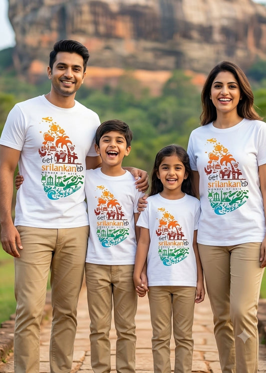 Srilanka Family Tshirt