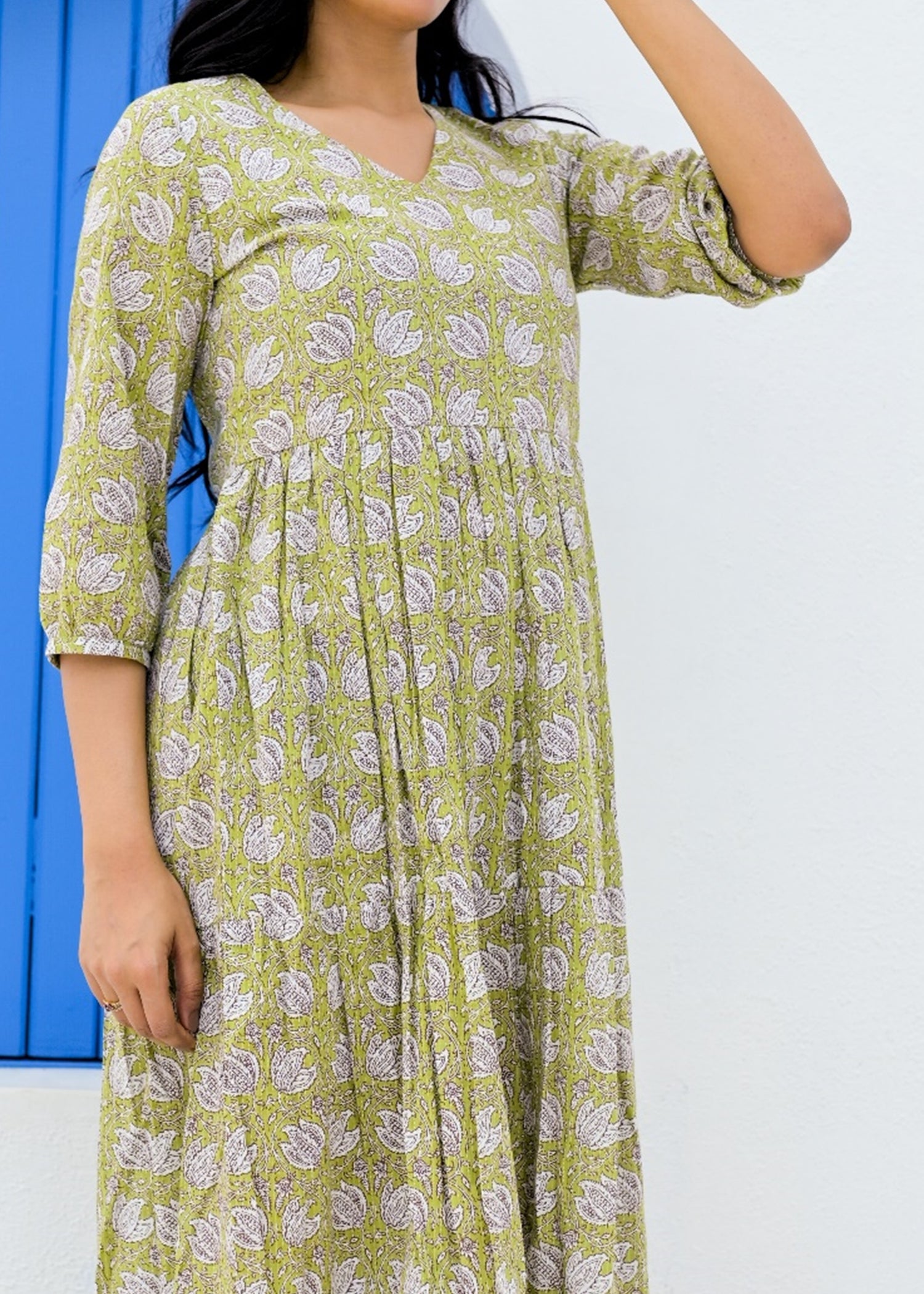 Darpan Katha Couple Matching Shirt and Dress - Tusok