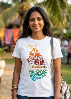 Srilanka Women Tshirt