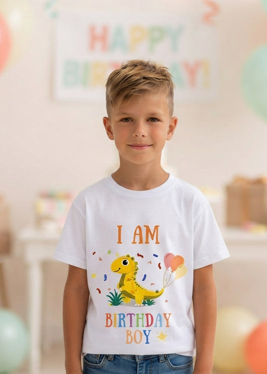 Dinosaur Birthday Family Tshirt