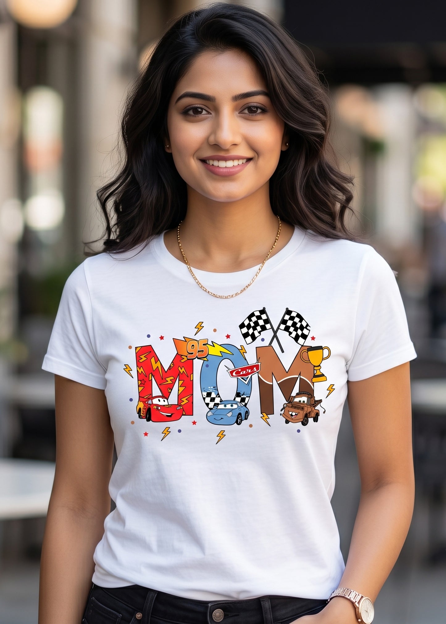 Racing Cars Birthday Family Tshirt