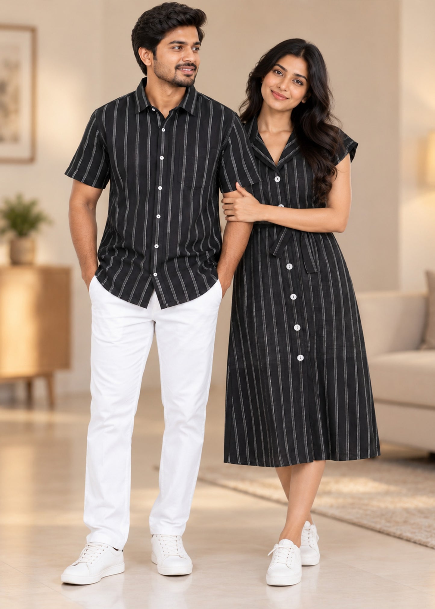 Black Currant Couple Matching Combo