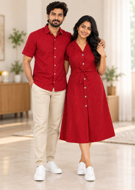 Red Currant Couple Matching Combo