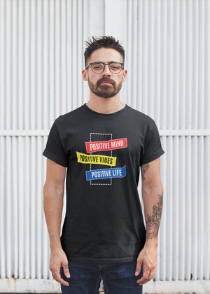 Positive Mind Men Tshirt