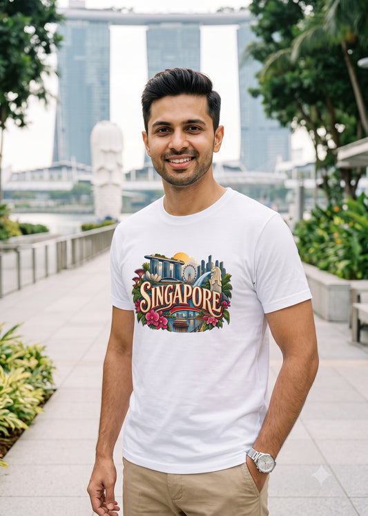 Singapore Men Tshirt
