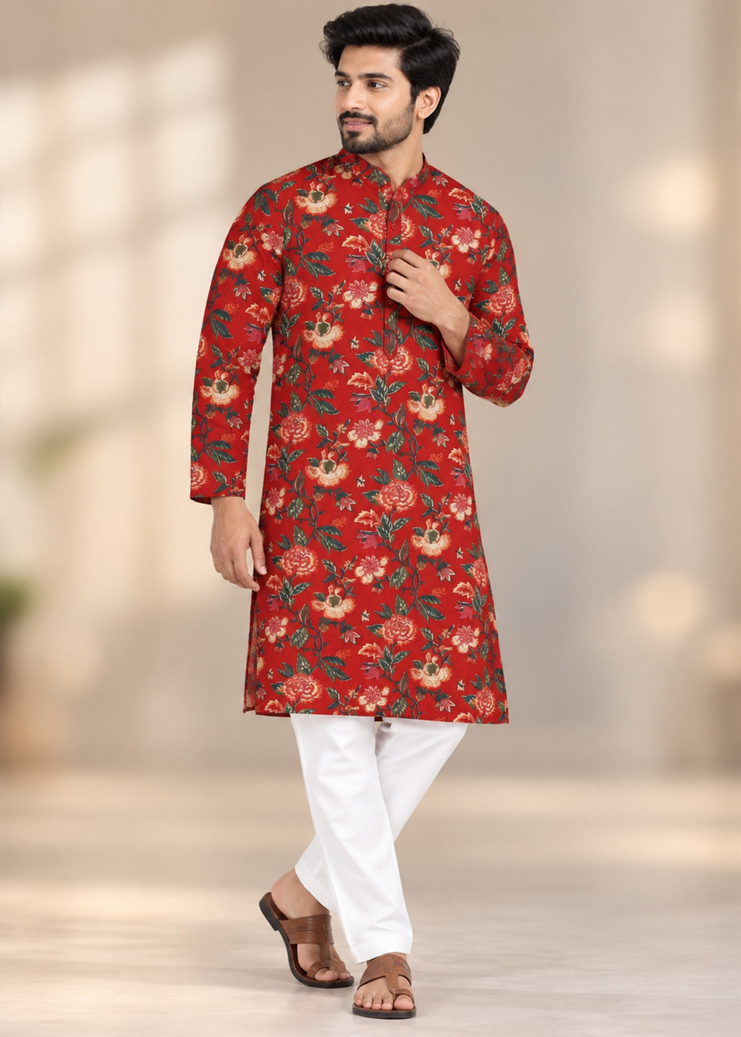 Phulwari Ethnic Family Matching Combo