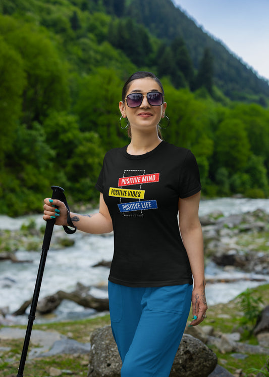 Positive Mind Women Tshirt