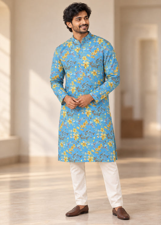 Turin Men Kurta-Pajama Set