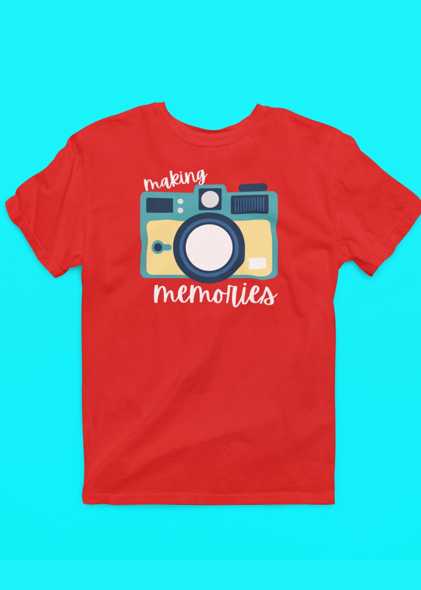 Red Making Memories Red MAME Family Tshirt