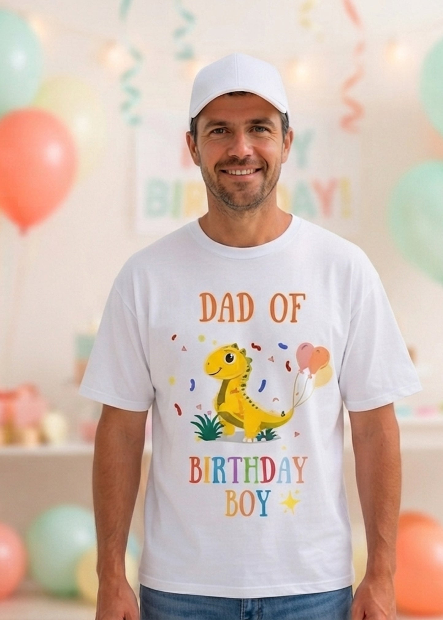 Dinosaur Birthday Family Tshirt