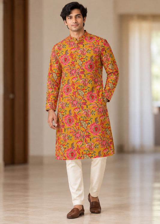 Gulshan Men Kurta-Pajama Set