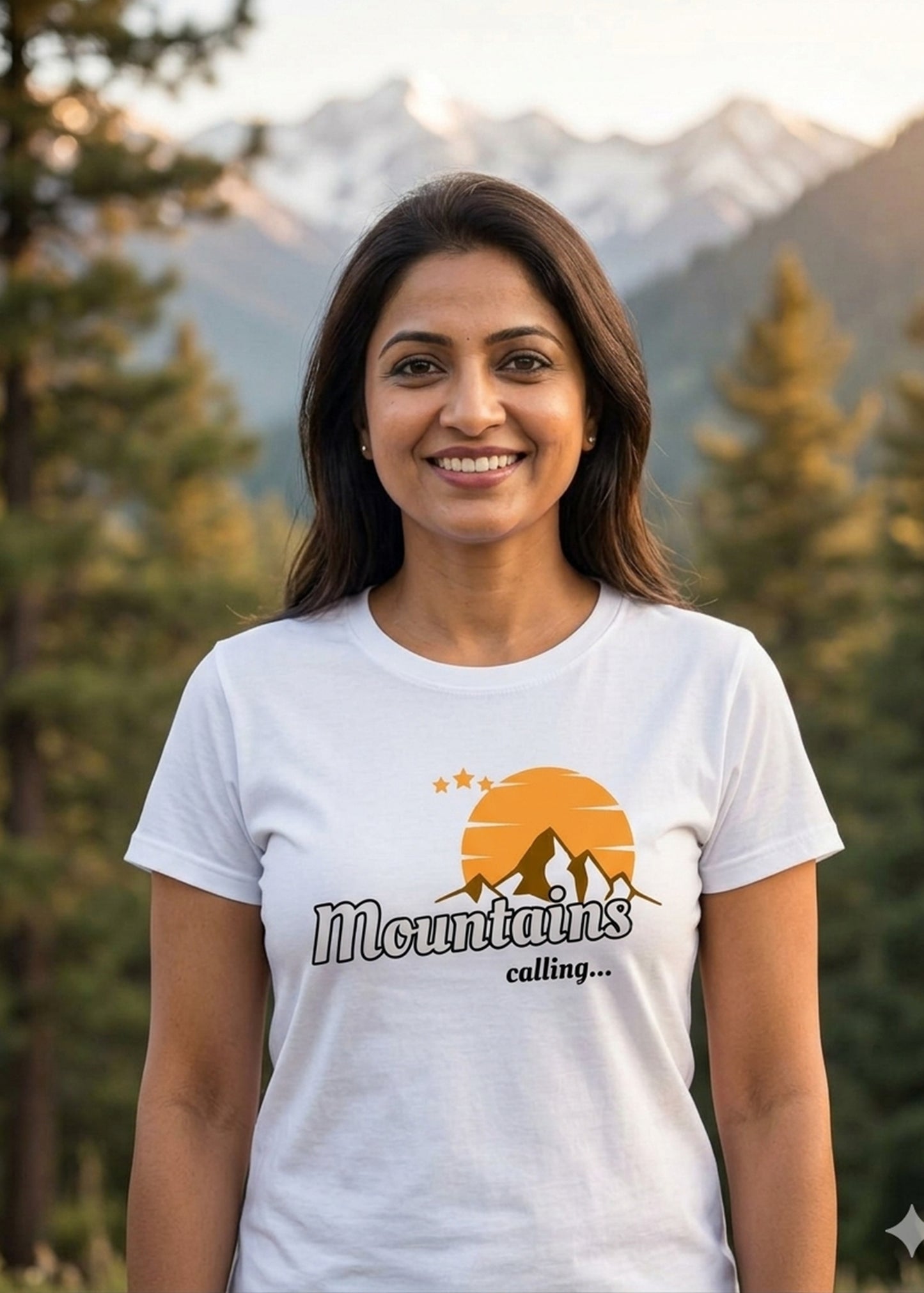 White Mountain Calling Family Tshirt
