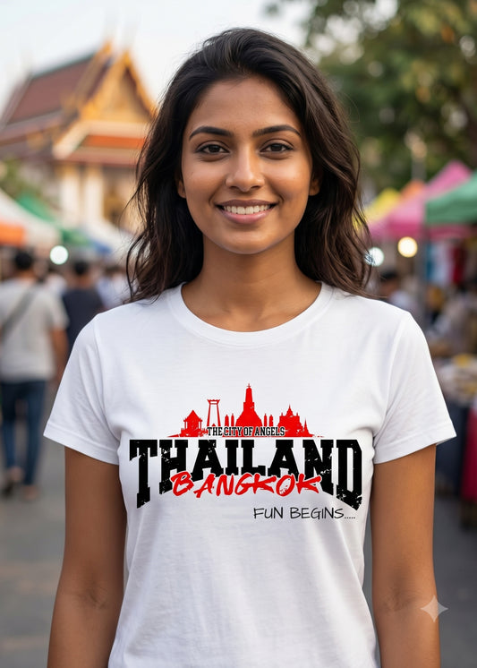 Thailand Fun Begins Family Tshirt