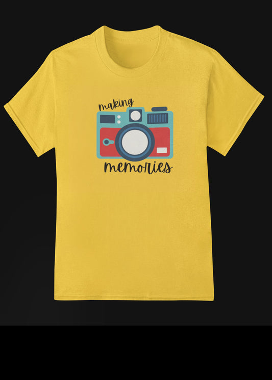 Yellow Making Memories Yellow MAME Family Tshirt