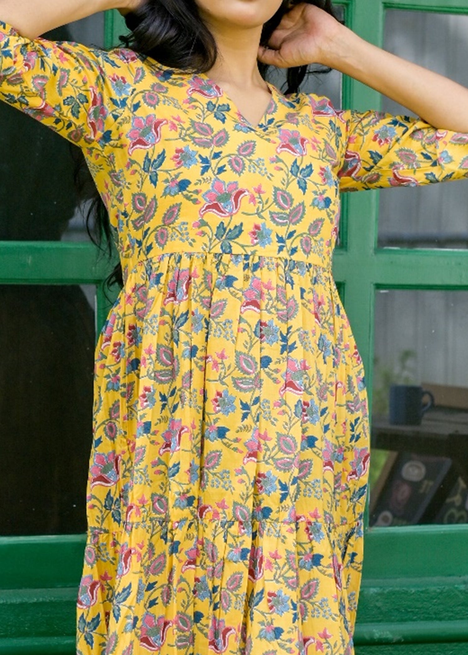 Utsav Cotton Women Gown - Tusok