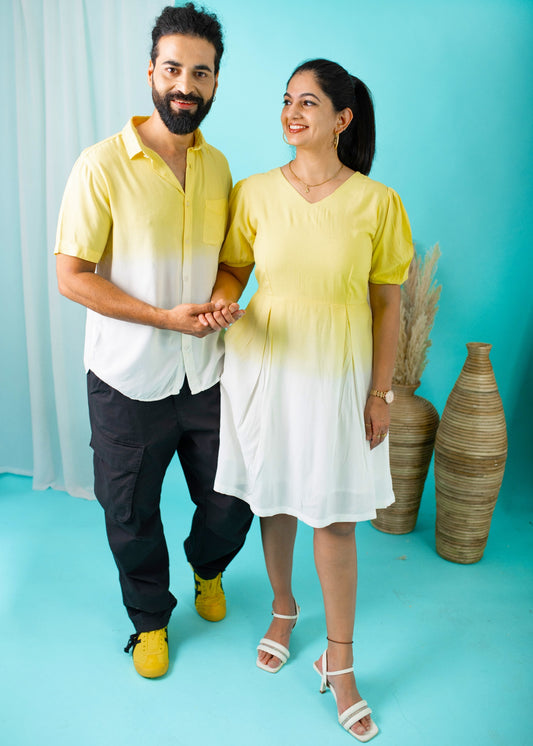 Goldfish Ombre Matching Couple Combo