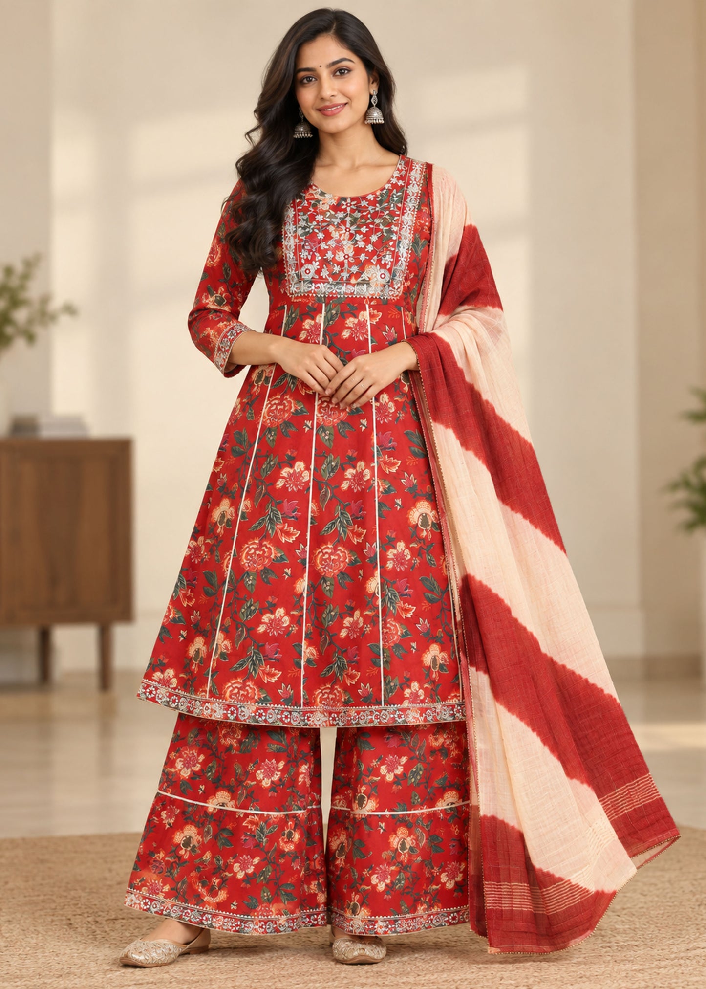 Phulwari Ethnic Family Matching Combo