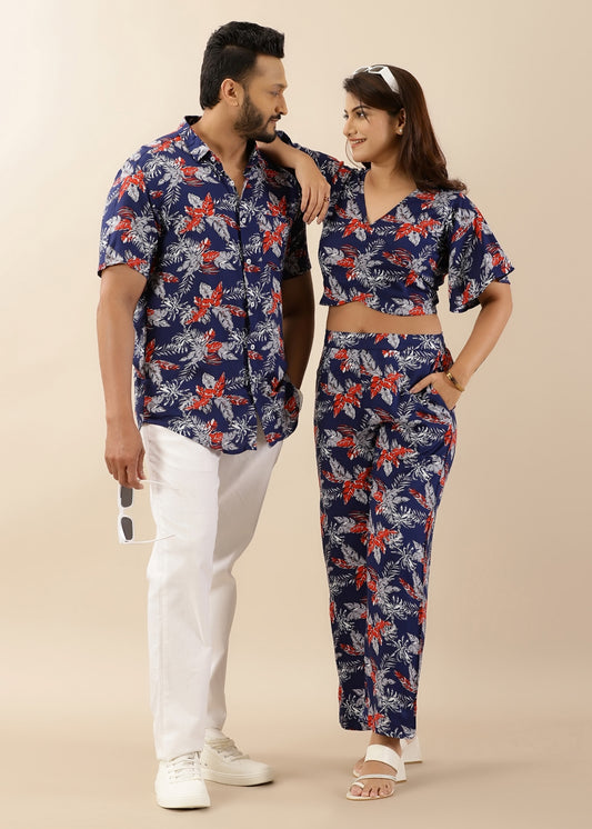 Columbus Couple Matching Combo