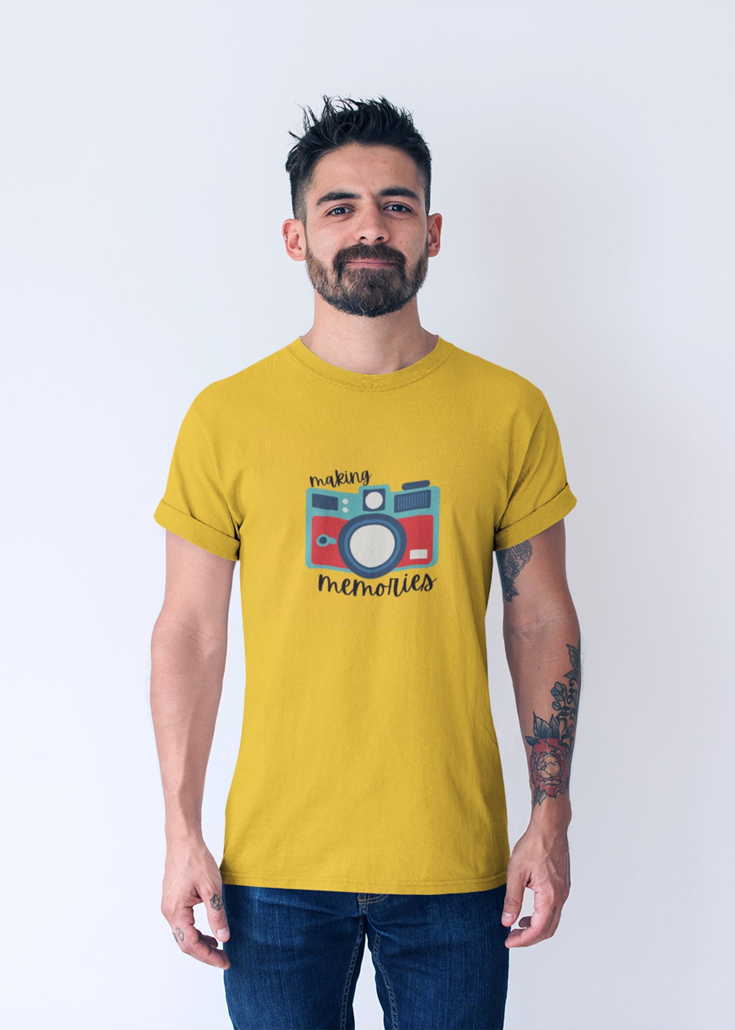 Making Memories Yellow MAME Family Tshirt