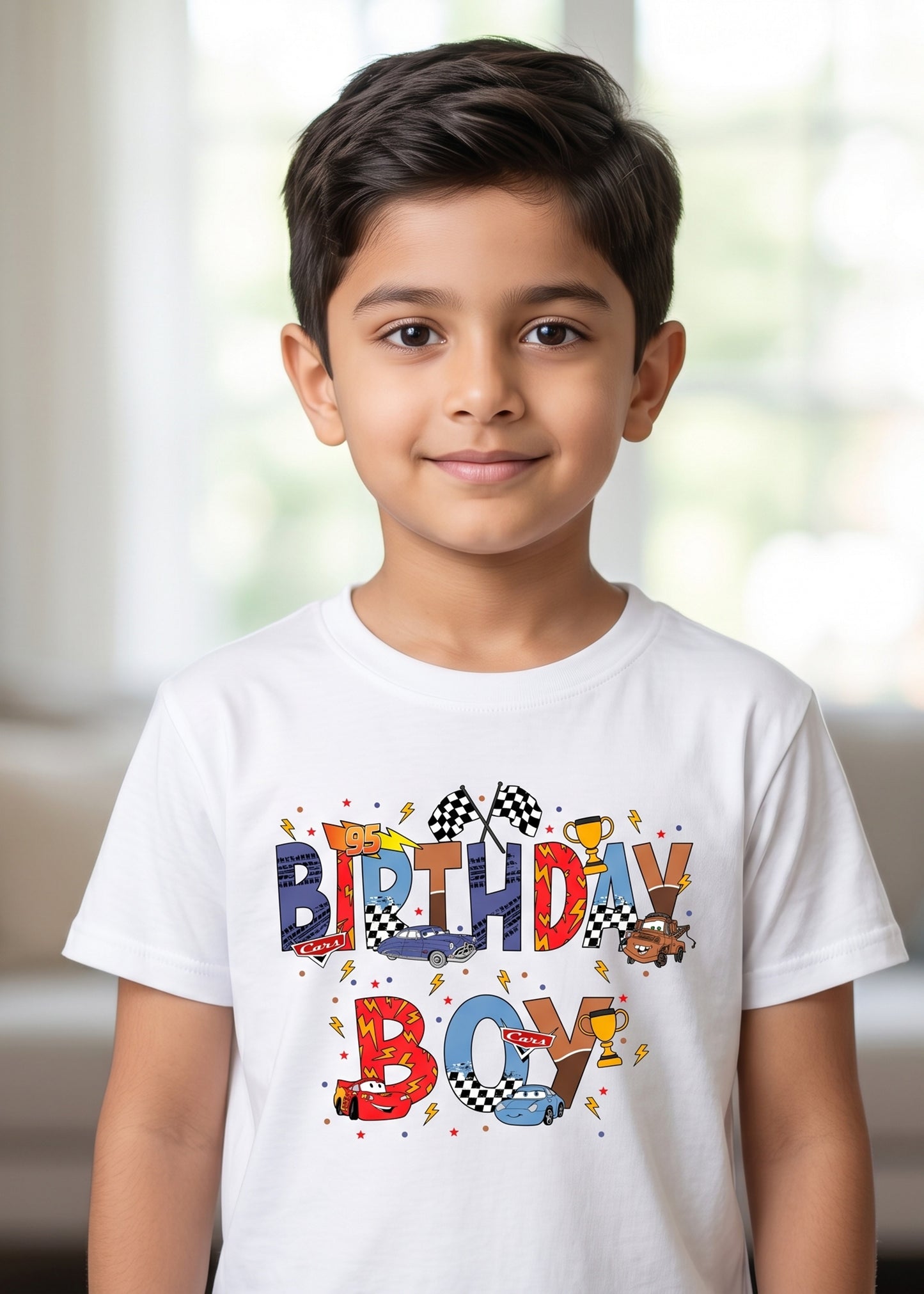Racing Cars Birthday Family Tshirt