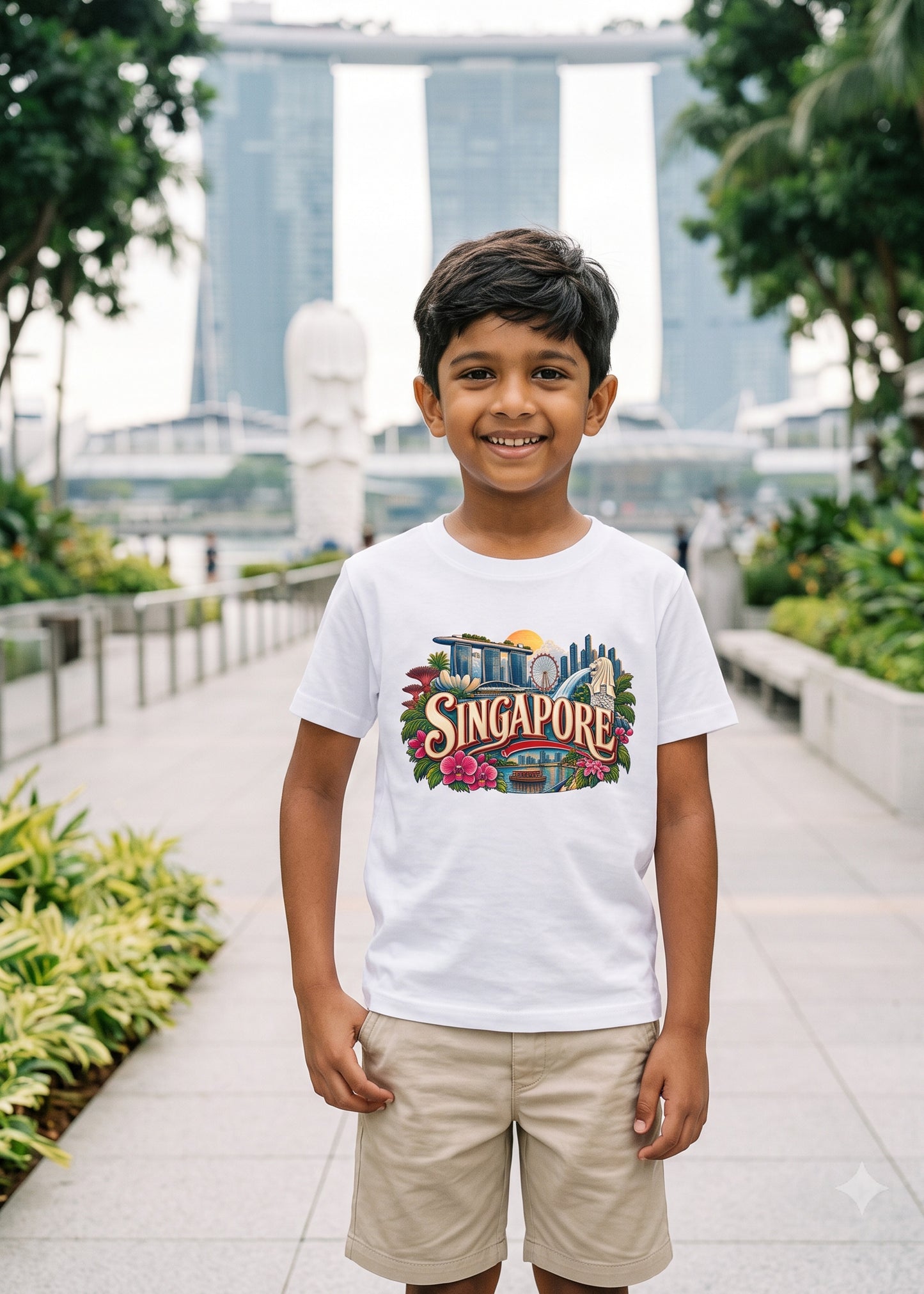 Singapore Boys Tshirt
