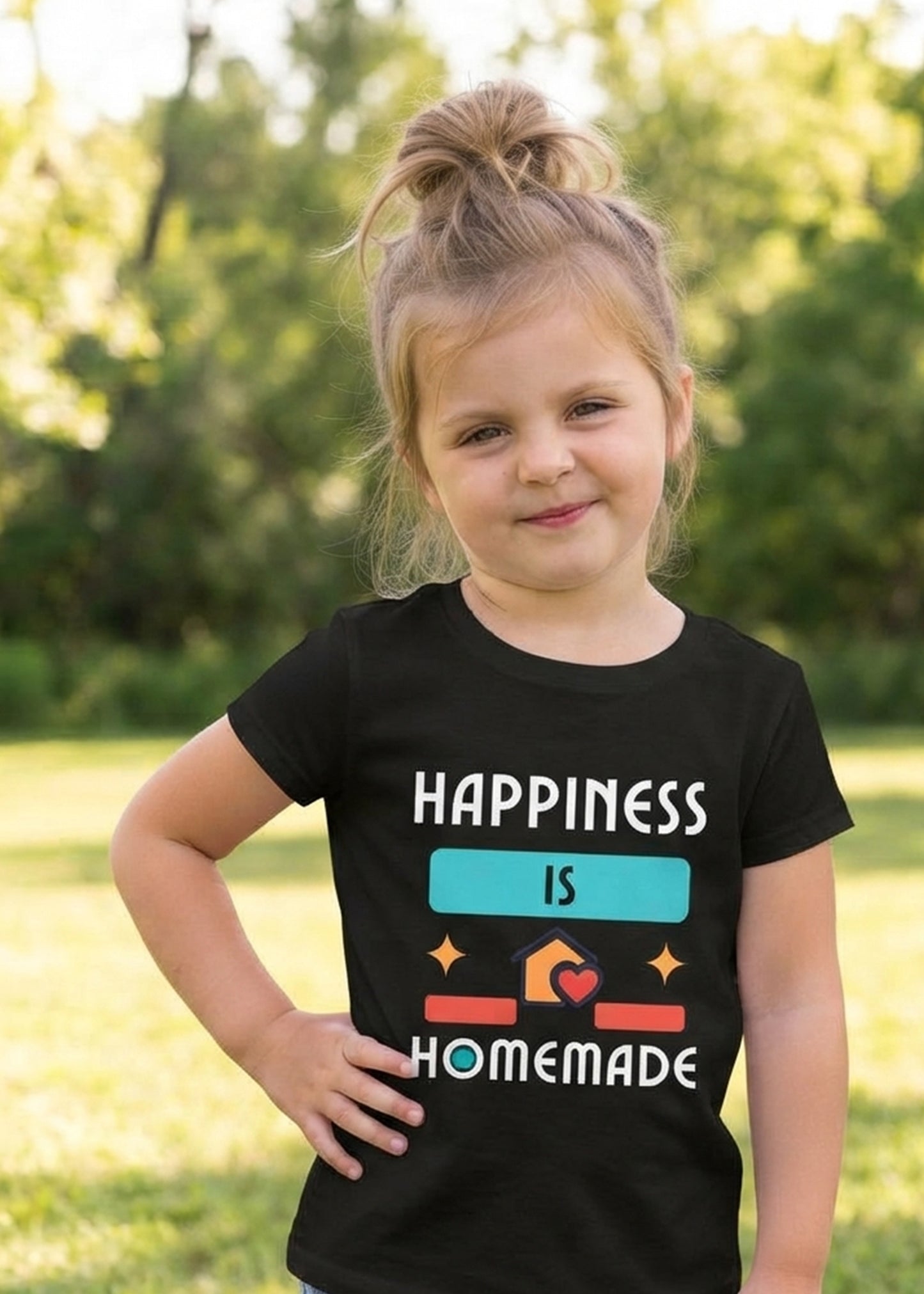 Happiness Is Homemade Girls Tshirt
