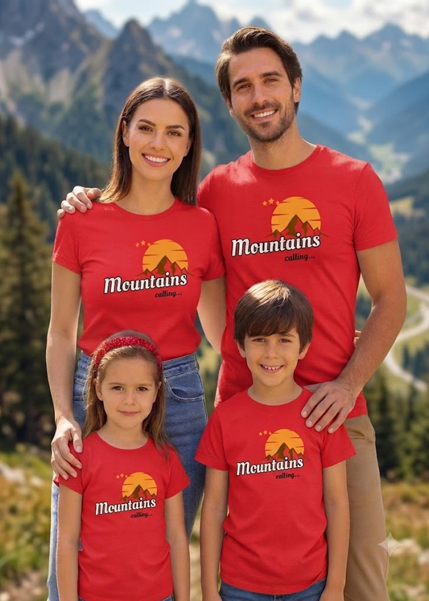 Mountain Calling Family Tshirt