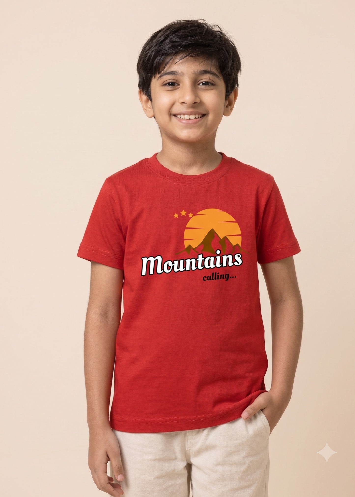 Red Mountain Calling Family Tshirt