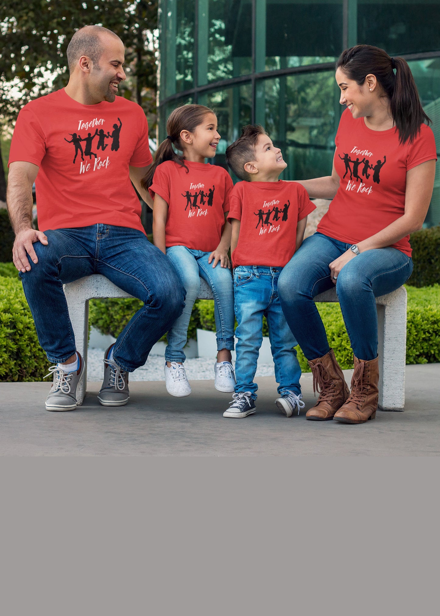 Together We Rock Red TWRO Family Tshirt