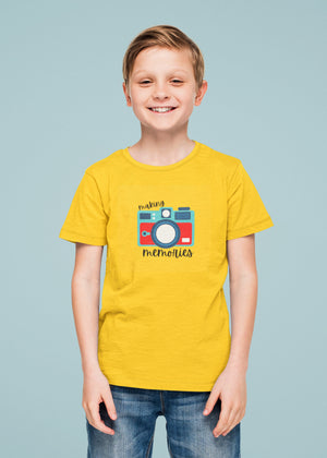 Making Memories Yellow MAME Boys Tshirt