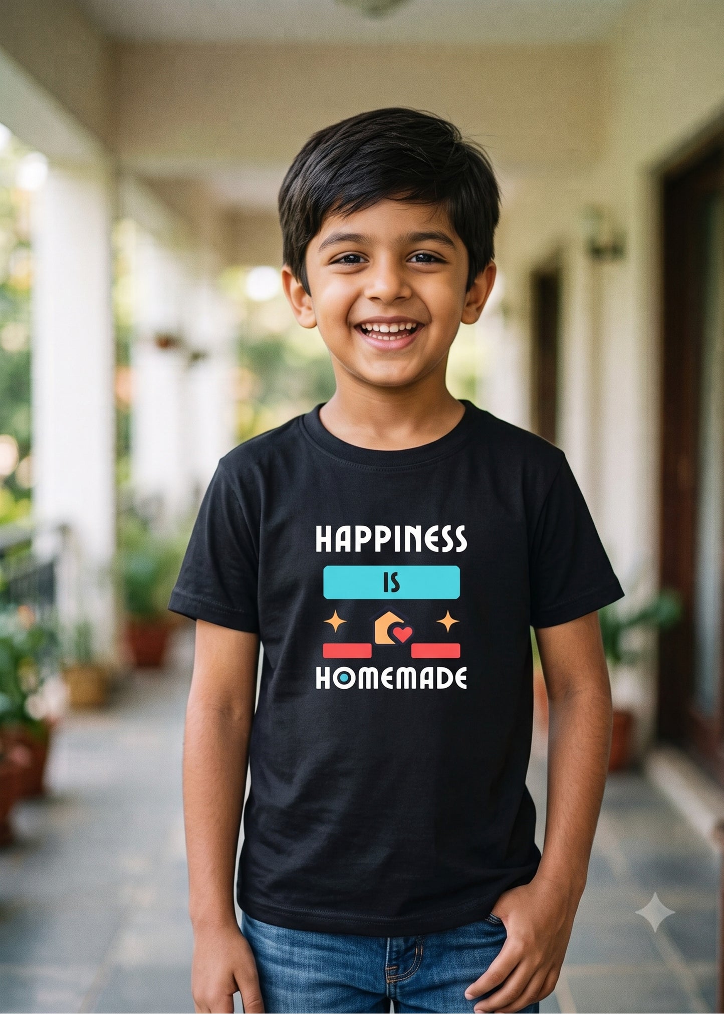 Happiness Is Homemade Family Tshirt