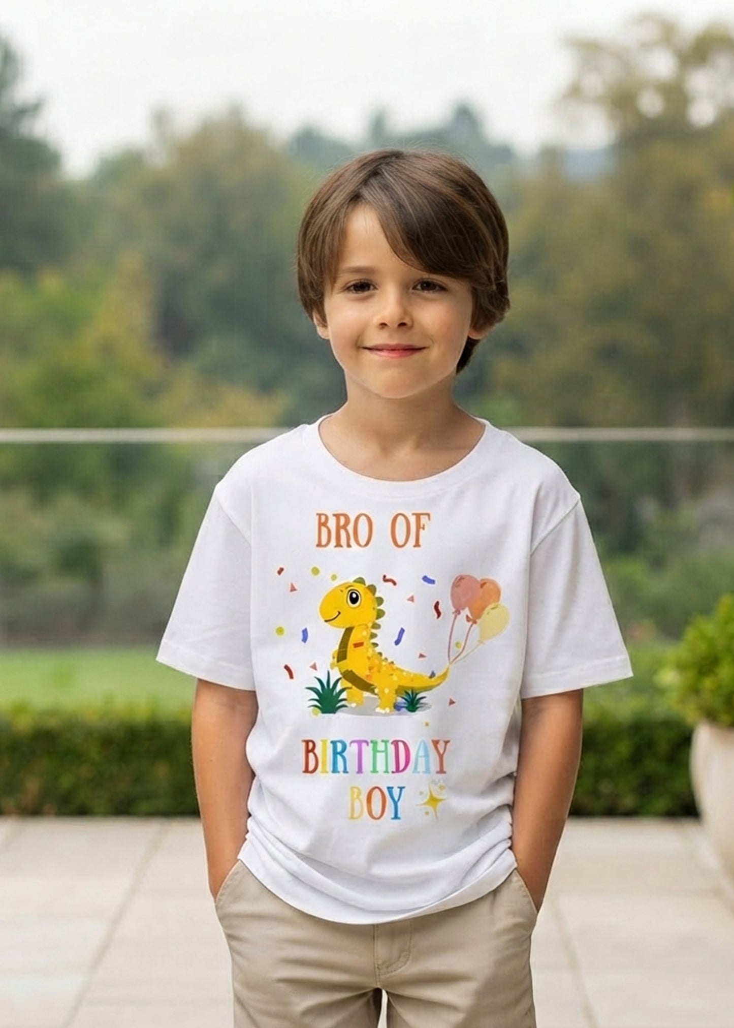 Dinosaur Birthday Family Tshirt