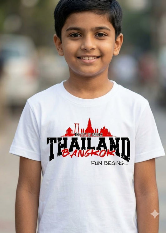 Thailand Fun Begins Boys Tshirt