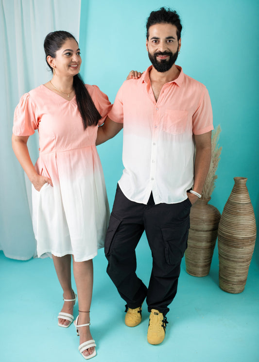 Cinnamon Ombre Matching Couple Combo