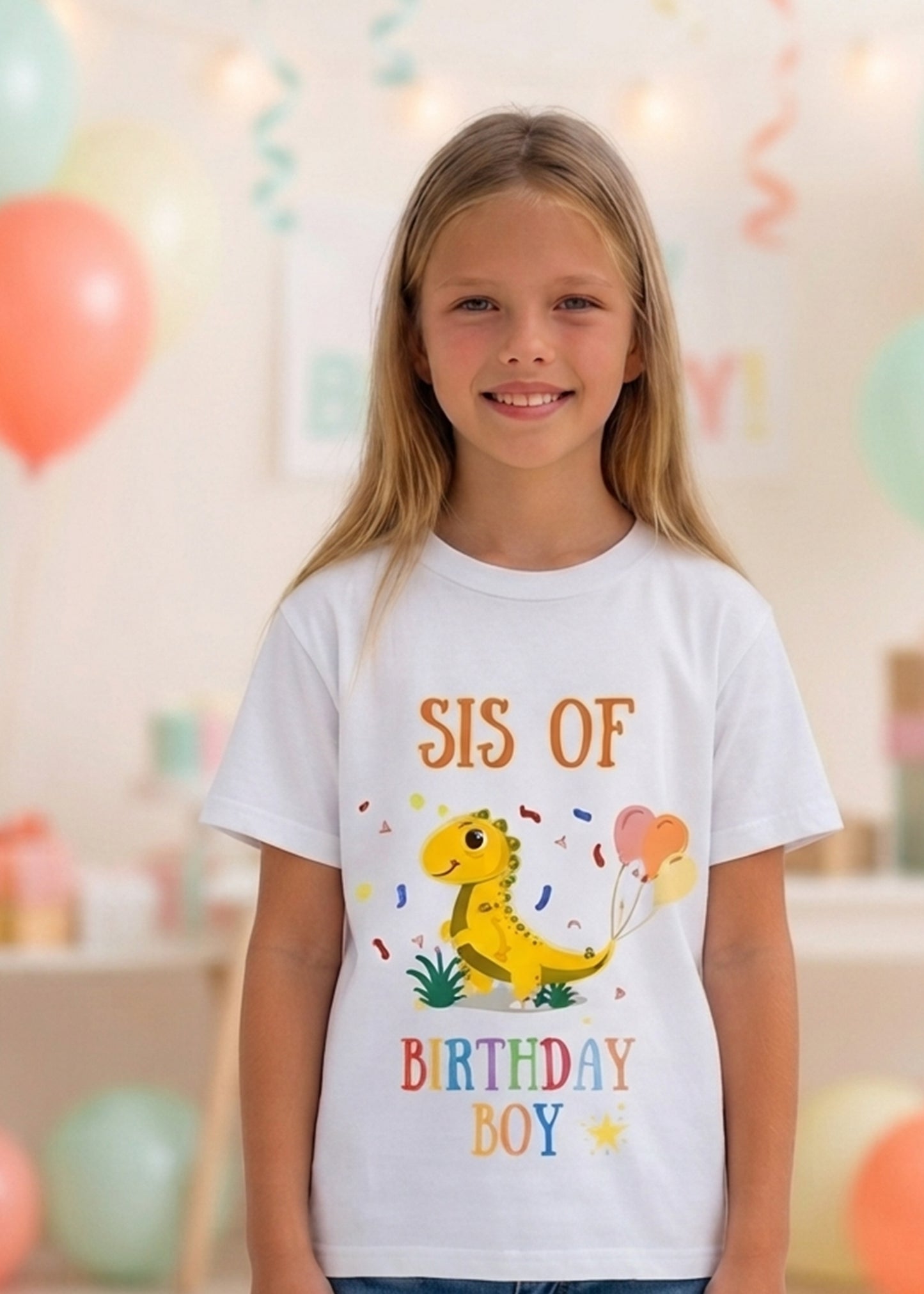 Dinosaur Birthday Family Tshirt