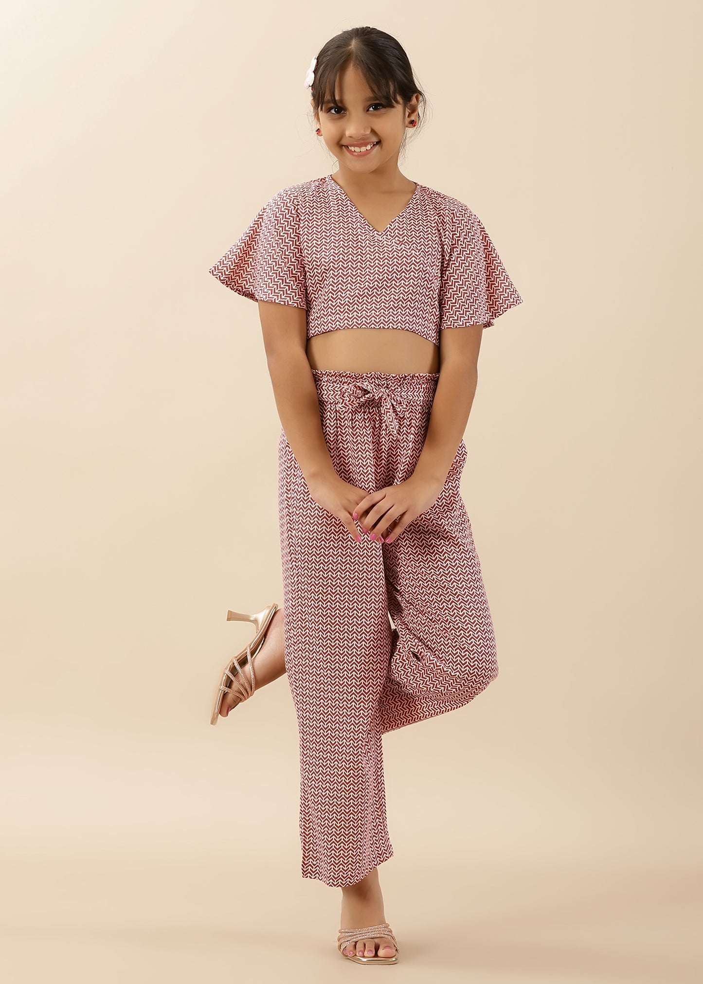 Neptune Girls Co-ord Set