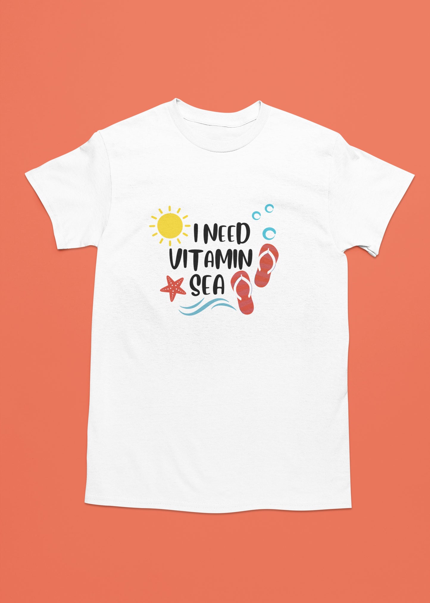 I Need Vitamin Sea Family Tshirt