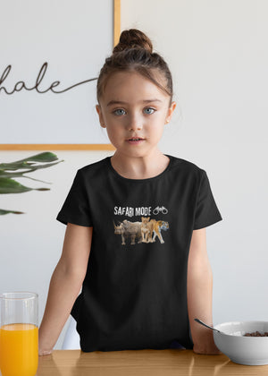 Safari Mode On Black Girls Tshirt