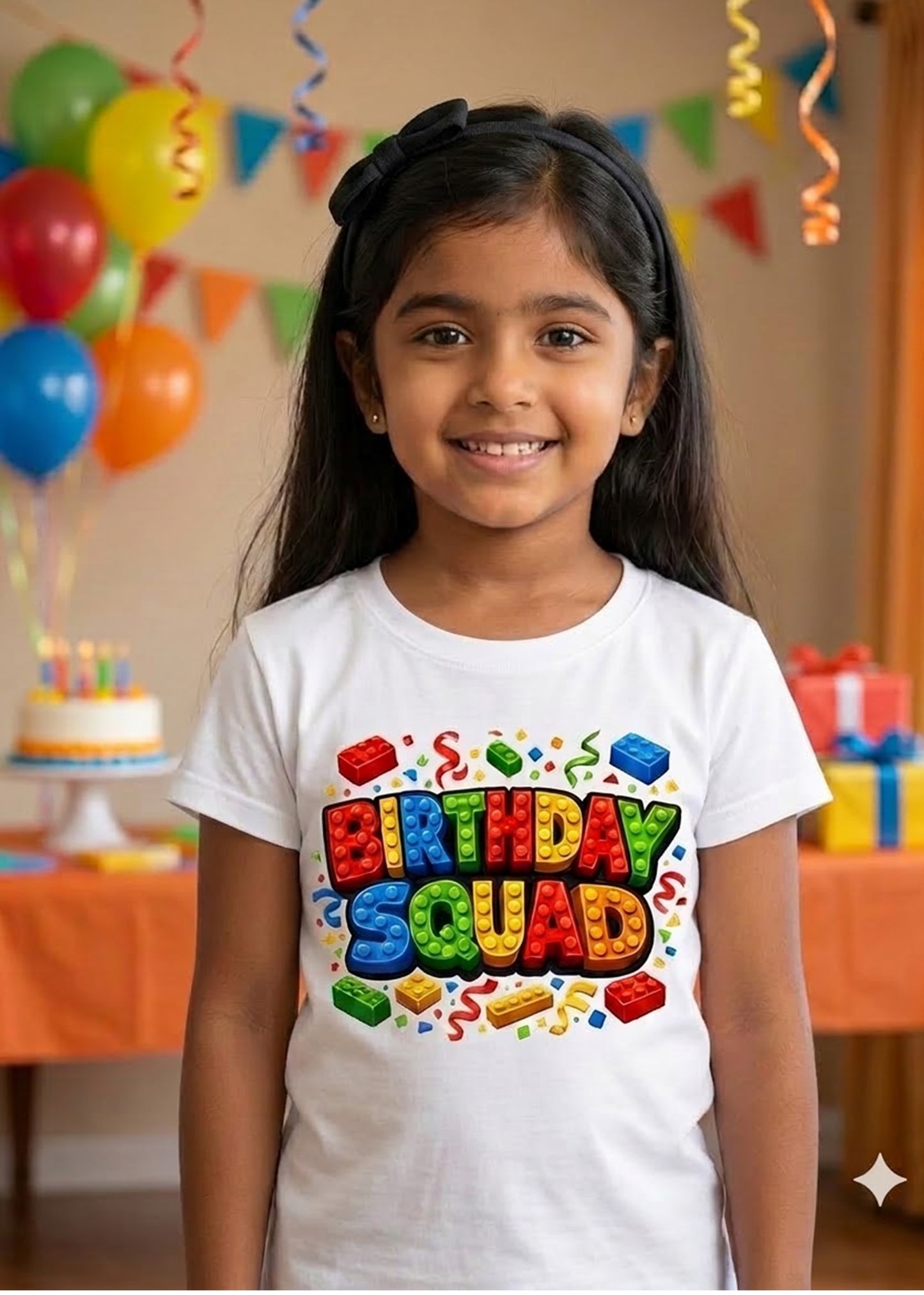 Lego Building Blocks Birthday Family Tshirt