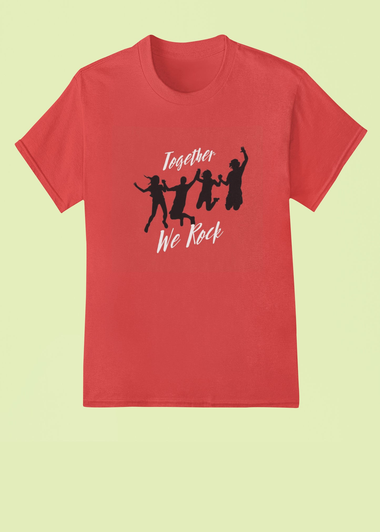 Together We Rock Red TWRO Family Tshirt