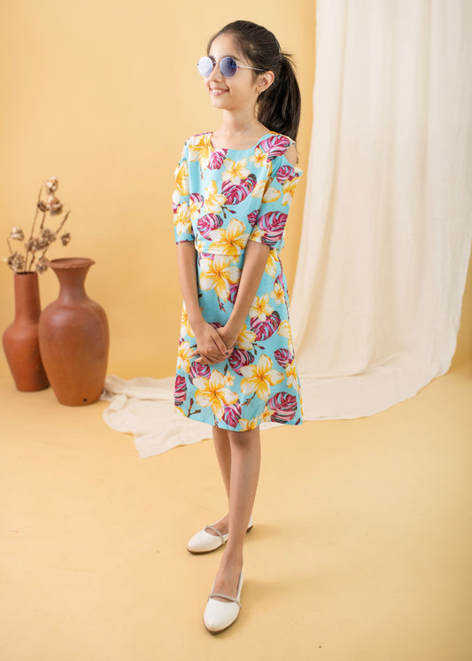 Frangipani Girls Frock