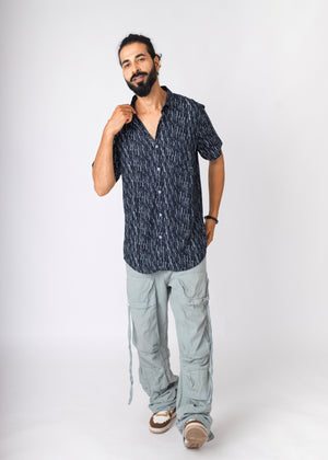 Comet Printed Mens Shirt