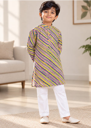 Rangbirangi Boys Kurta-Pajama Set