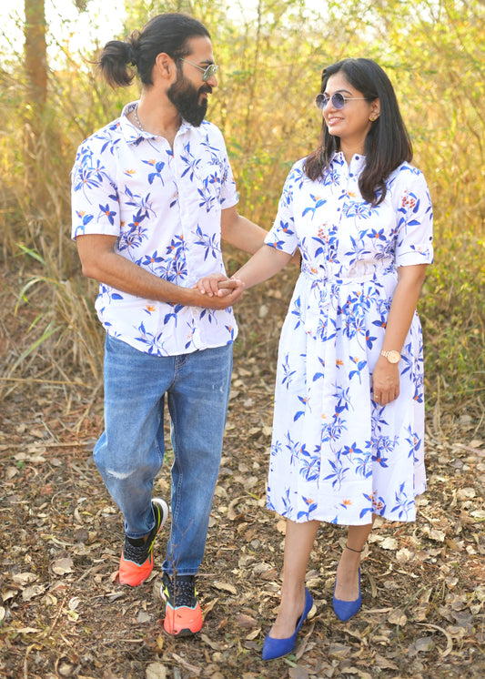 Sierra Couple Matching Shirt and Dress