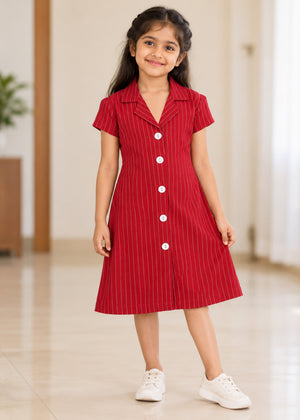 Red Currant Girls Dress