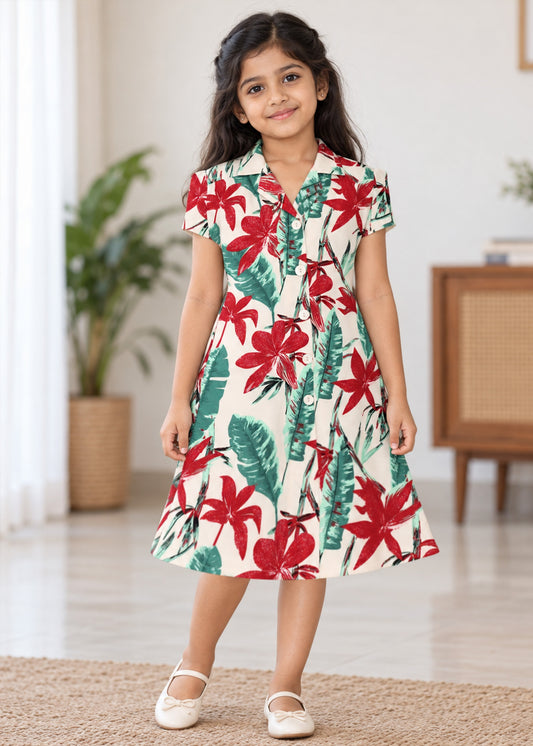 Creamberry Girls Frock