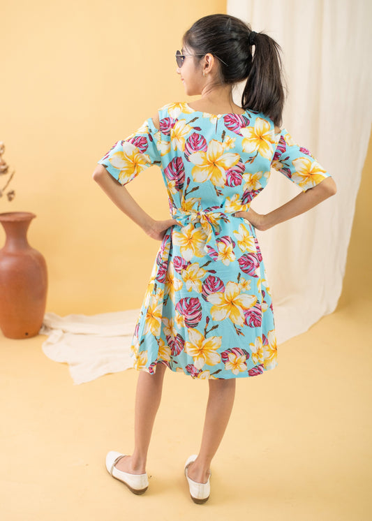 Frangipani Girls Frock