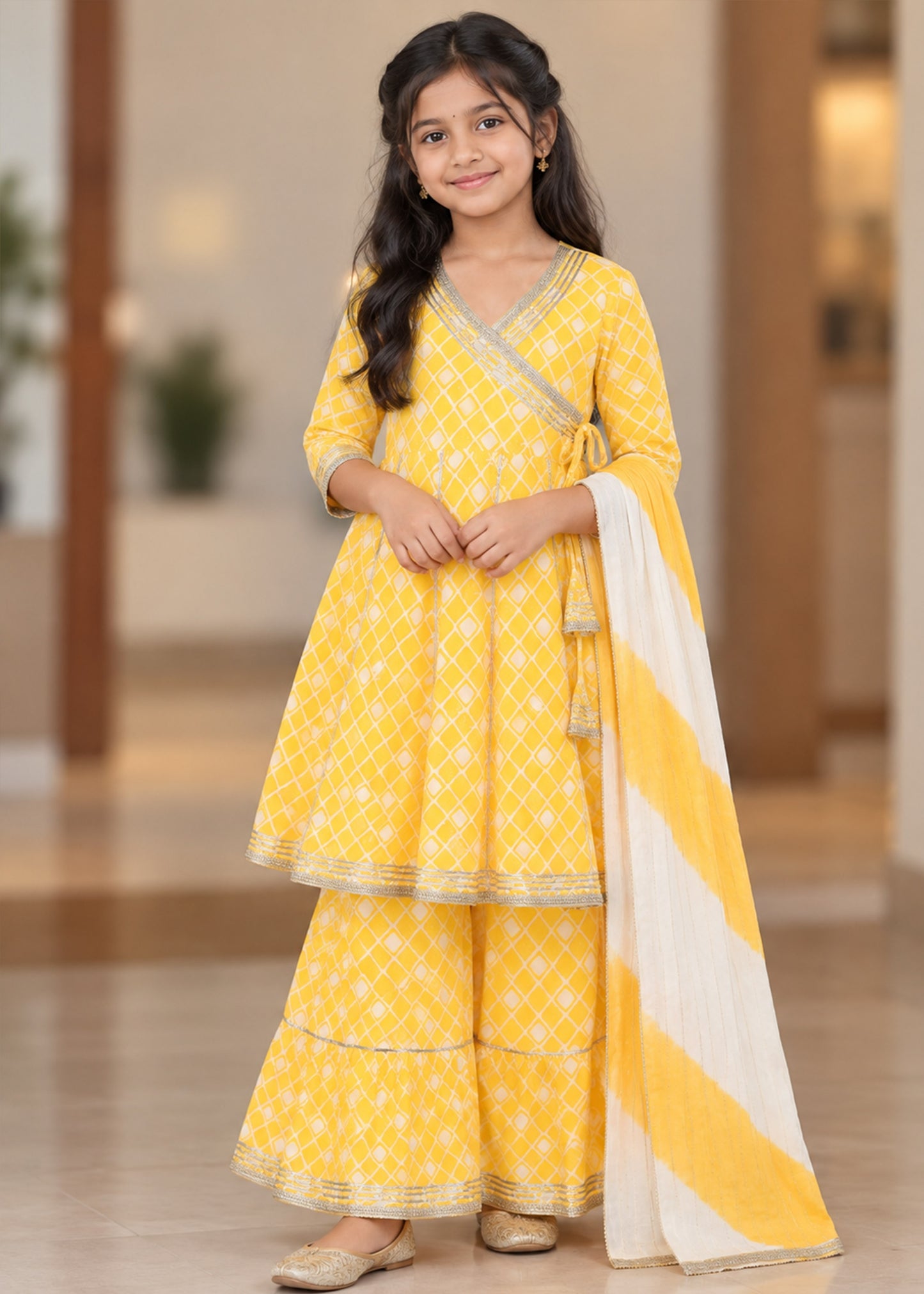 Jharokha Ethnic Family Matching Combo