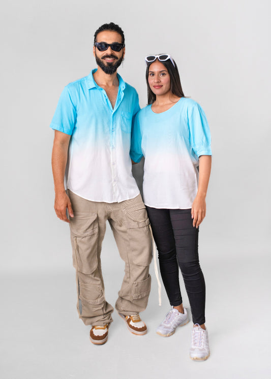 Florida Ombre Couple Matching Combo
